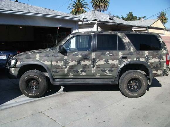 Just lifted it 2.5 inches front and rear. Currently have 31x10.5x15, but will be upgrading to 32x11.5x15.