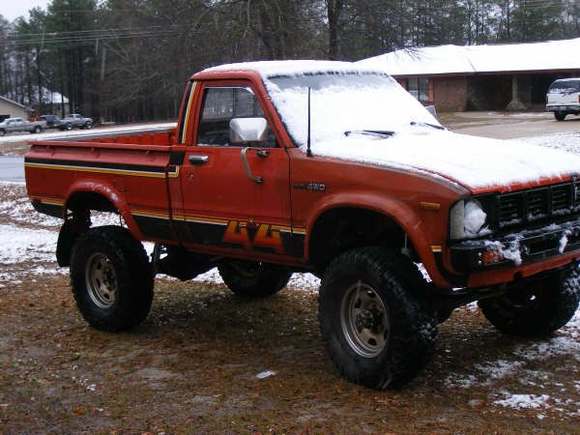 Georgia weather, 70 degrees one day, and this was the following morning.