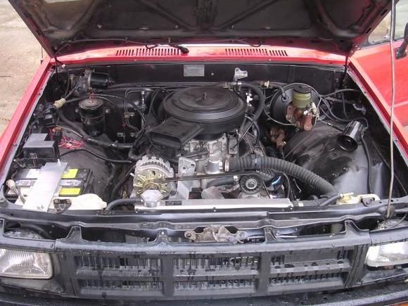 my main goal was to have a finished swap that when you opened the hood it would look factory. It cost a little more money to do this but it was worth it to me