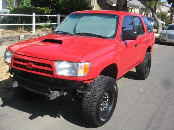 fresh paint and now I'm looking for some bumpers!