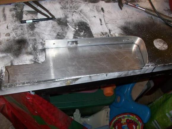 fiting the pc's together and JB welding them