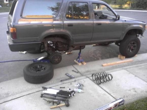 installing rear springs