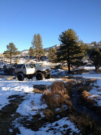 East Carson river hot springs...