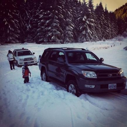 Getting my wife's 05 stuck.