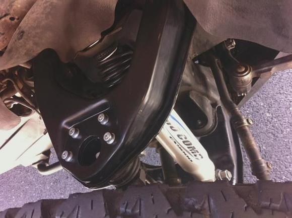 ball joint spacer with longer shocks