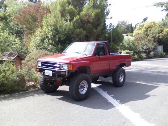 with 3 inch body 3 inch suspension and 35's!