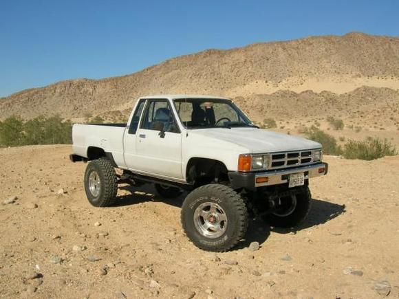 Yota in the Anza Burrego desert at Ocotillo Wells, CA