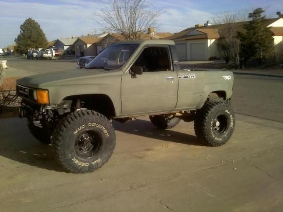 painted and done for now. lookin sexy which its bobbed 14in now and dovetailed