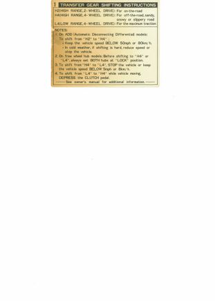 Transfer case shifting