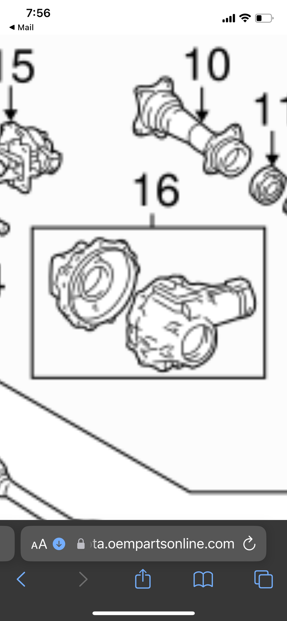 Gasket in between