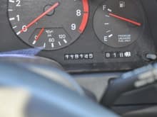 odometer - original miles on engine
