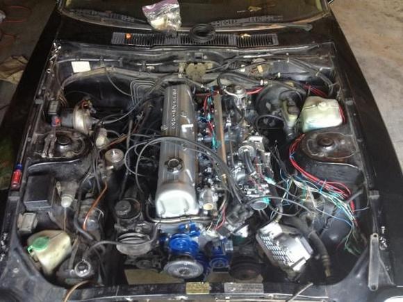 Full engine view
