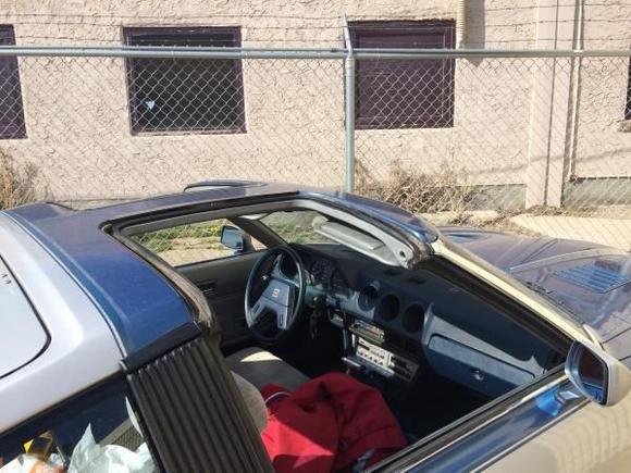 First time T Tops off