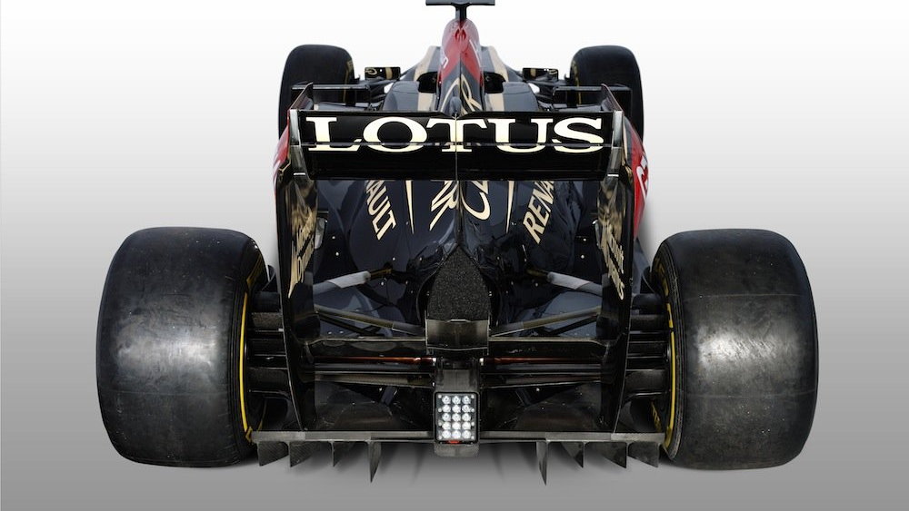 Lotus F1 reveals the E21 chassis for the 2013 F1 season - image: Lotus F1