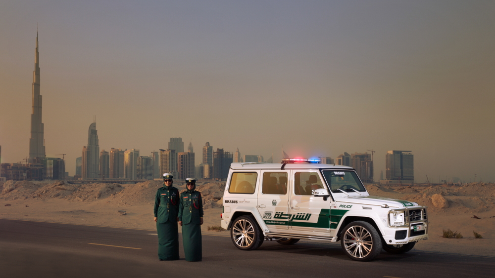 Brabus B63-S 700 Widestar Mercedes-Benz G63 AMG, Dubai Police