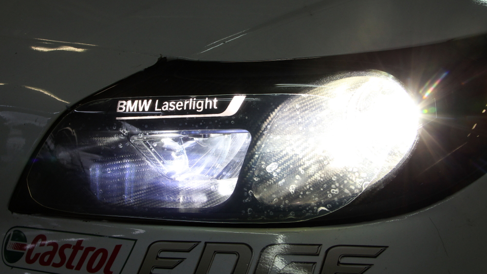 BMW Z3 GT3 laser headlight.