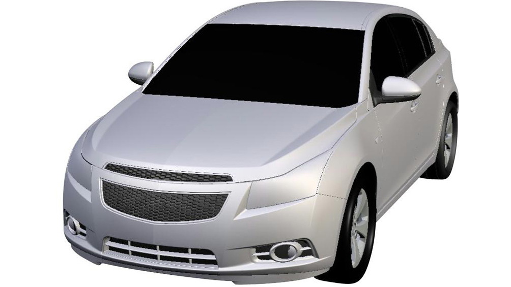 2012 Chevrolet Cruze Hatchback OHIM trademark images
