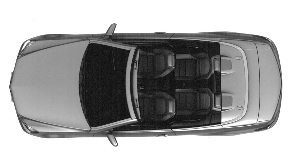 2011 Mercedes-Benz E-Class Cabrio patent design leak