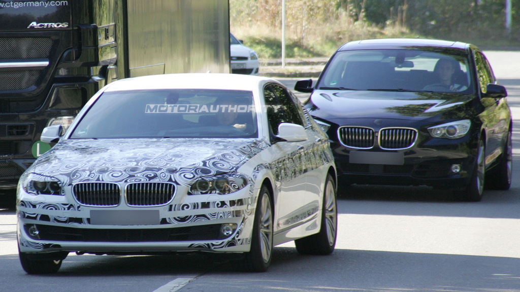 2011 BMW 5-Series spy shots