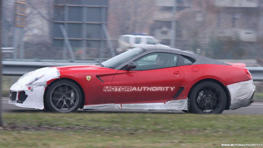 Ferrari 599 GTO spy shots