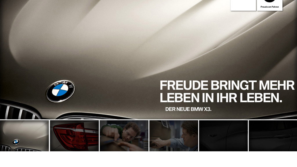 2011 BMW X3 teaser