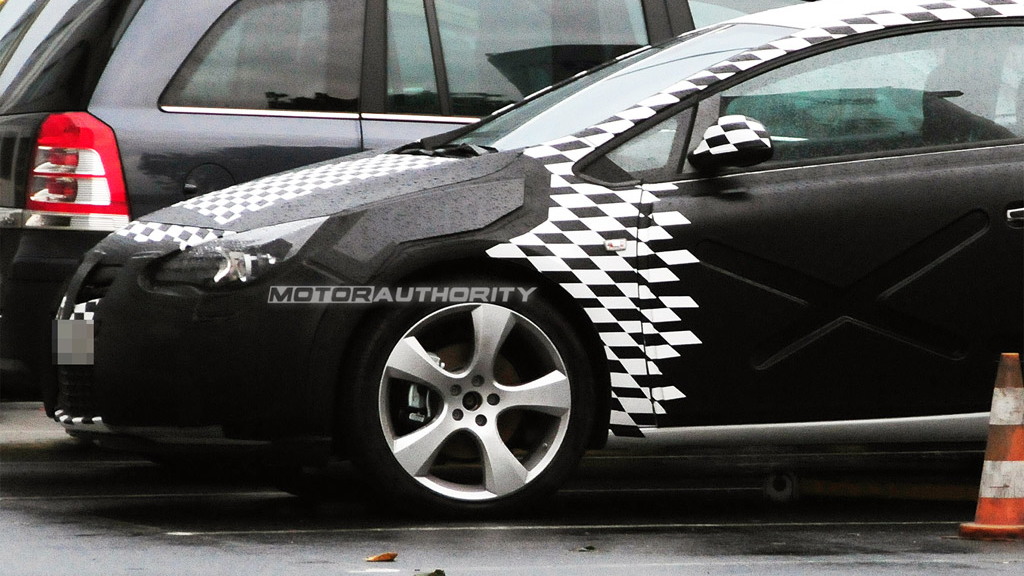 2011 Opel Astra Sport Coupe spy shots