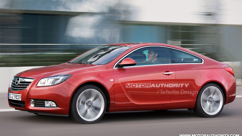 Opel Insignia GTC Coupe/Buick Regal Coupe rendering