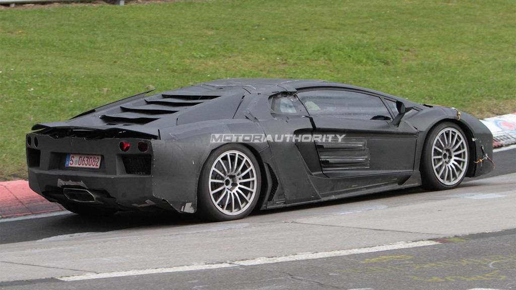 2012 Lamborghini Jota Murcielago replacement spy shots