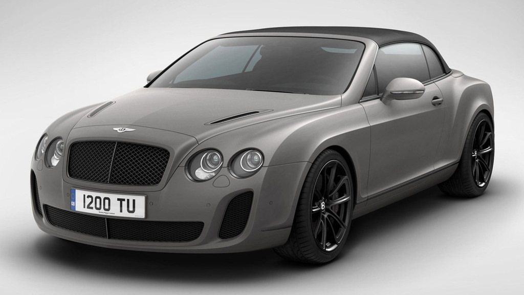 Bentley Continental Supersports Convertible ISR (Ice Speed Record)