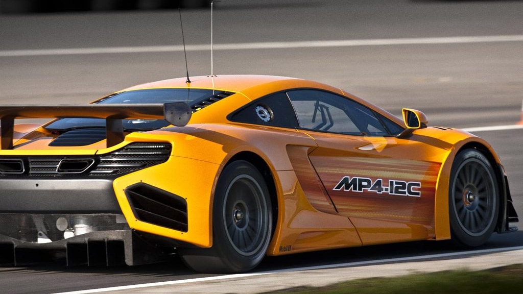 McLaren MP4-12C GT3 race car