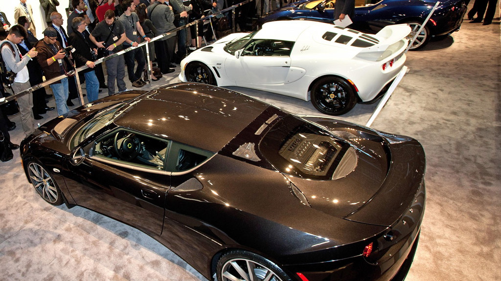 Lotus at the 2011 New York Auto Show