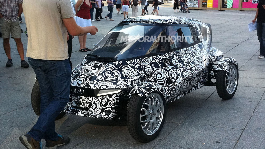 Audi E1 e-tron Concept spy shots