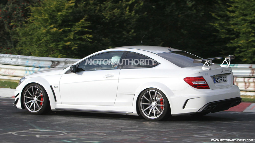 2012 Mercedes-Benz C63 AMG Coupe Black Series fitted with Track and Aerodynamics packages