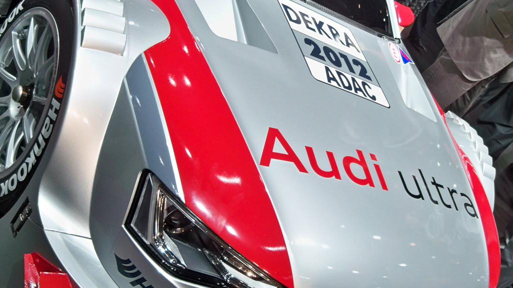 2012 Audi A5 DTM race car live photos