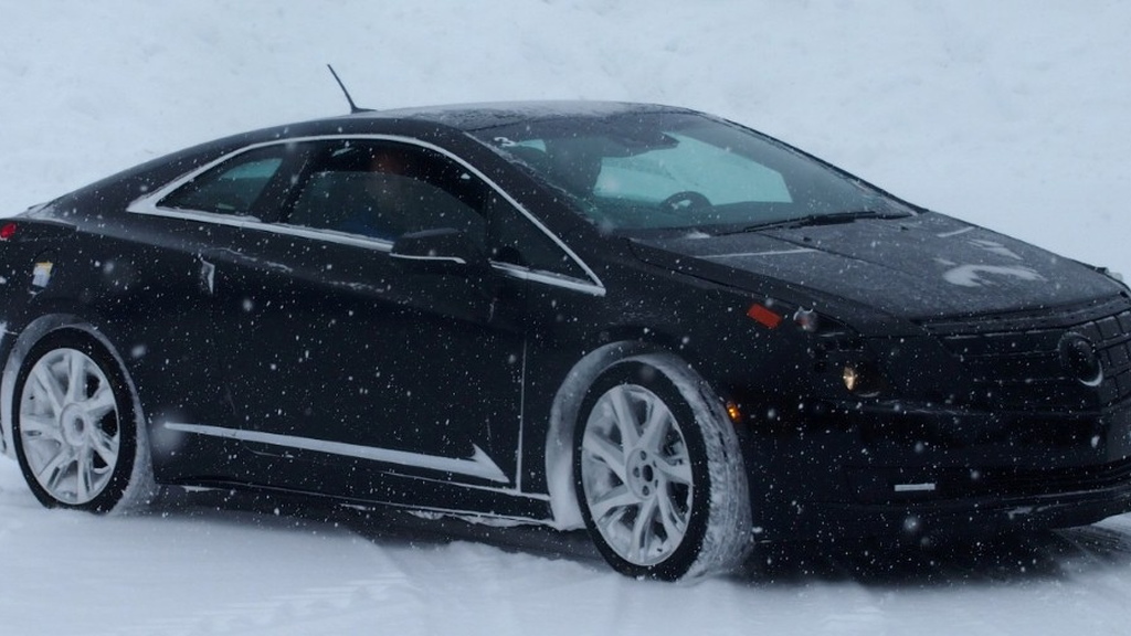 2014 Cadillac ELR winter testing