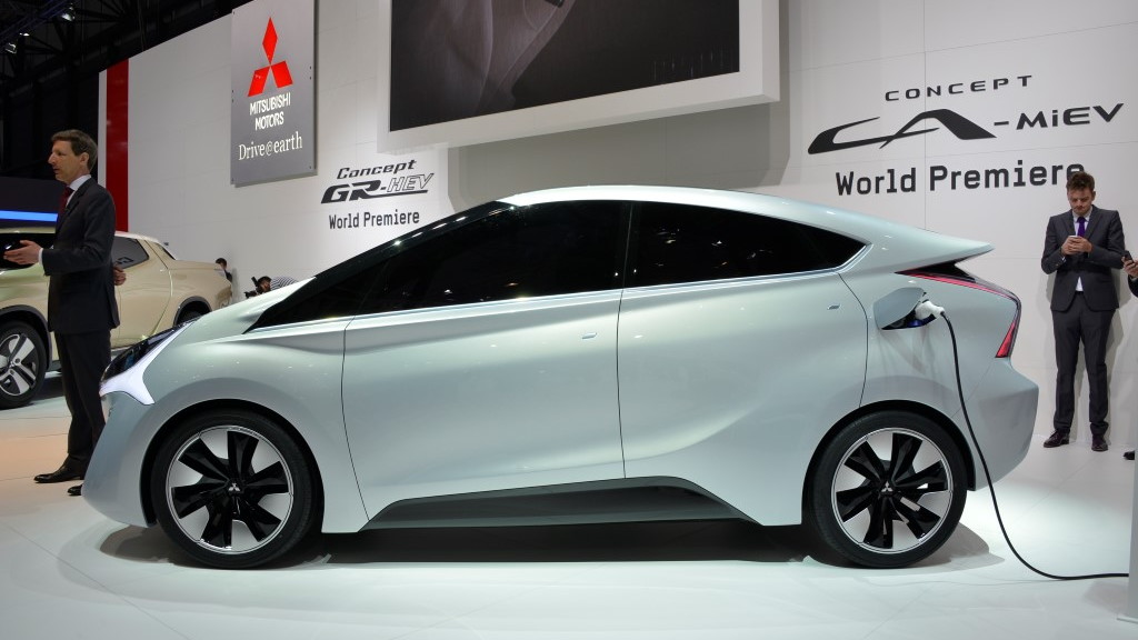 Mitsubishi CA-MiEV electric car: Geneva Motor Show live photos
