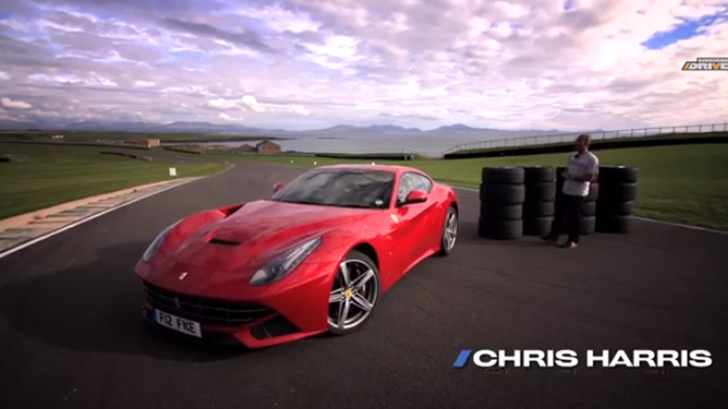 Chris Harris tests the Ferrari F12 Berlinetta