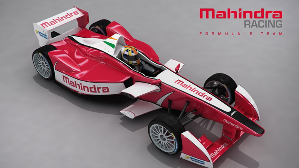 Mahindra Racing Formula E electric race car
