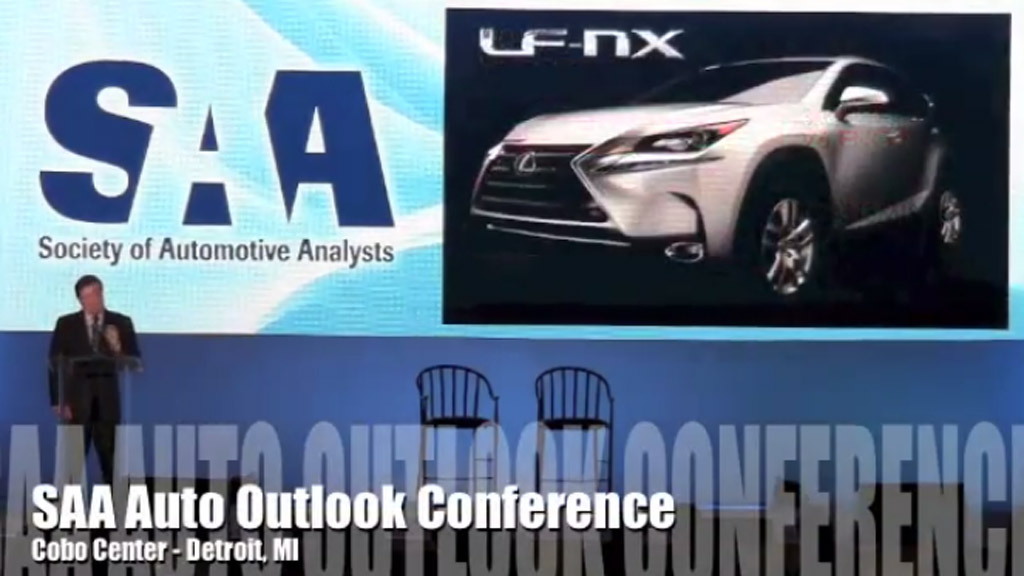 2015 Lexus NX allegedly shown in presentation slide