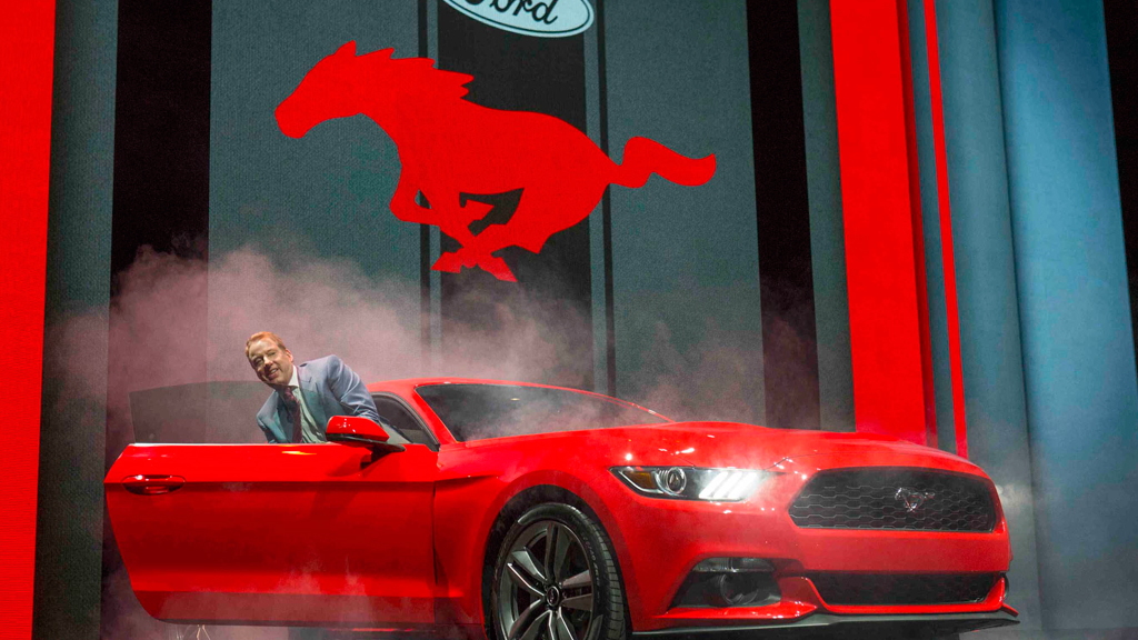 Bill Ford and the 2015 Ford Mustang