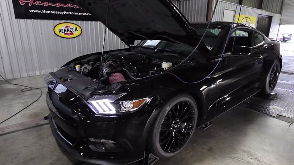 2015 Ford Mustang tuned by Hennessey Performance