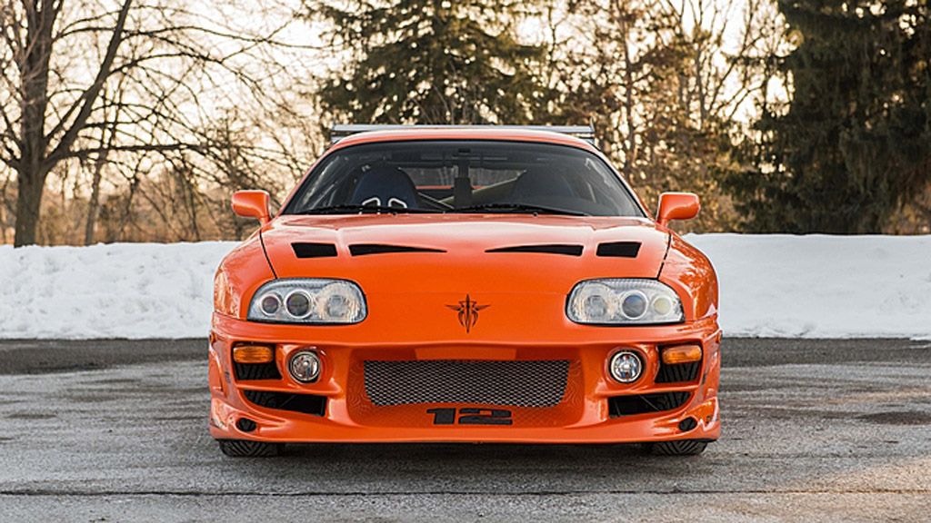 1993 Toyota Supra from 2001’s ‘The Fast and the Furious’ - Image via Mecum Auctions