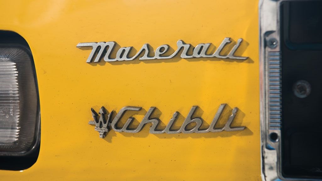 1968 Maserati Ghibli Spyder