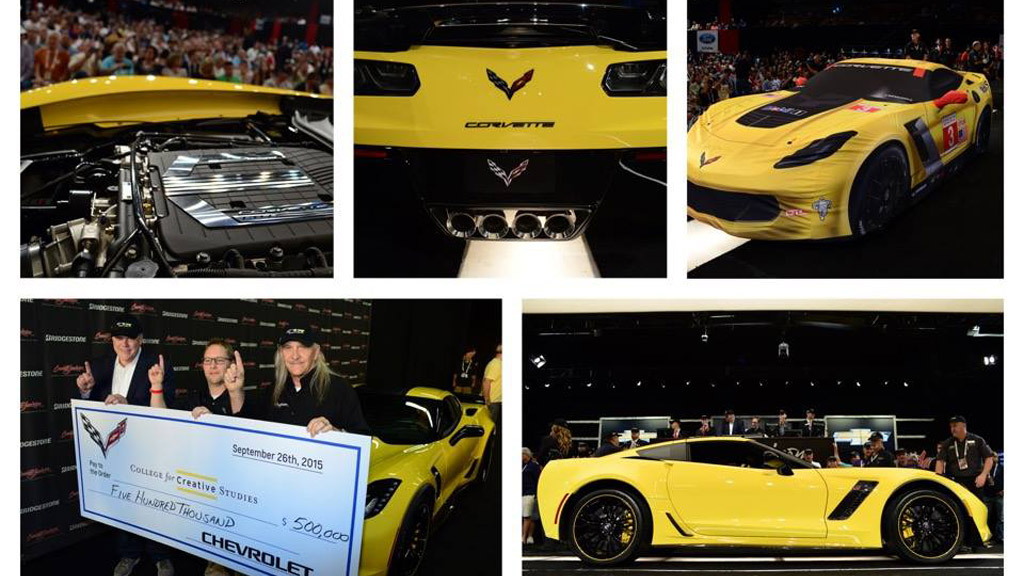 2016 Chevrolet Corvette Z06 C7.R Edition with VIN #001 at Barrett-Jackson auction