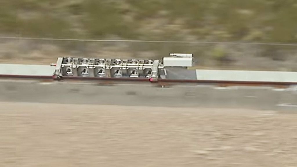 Hyperloop One first full-scale test