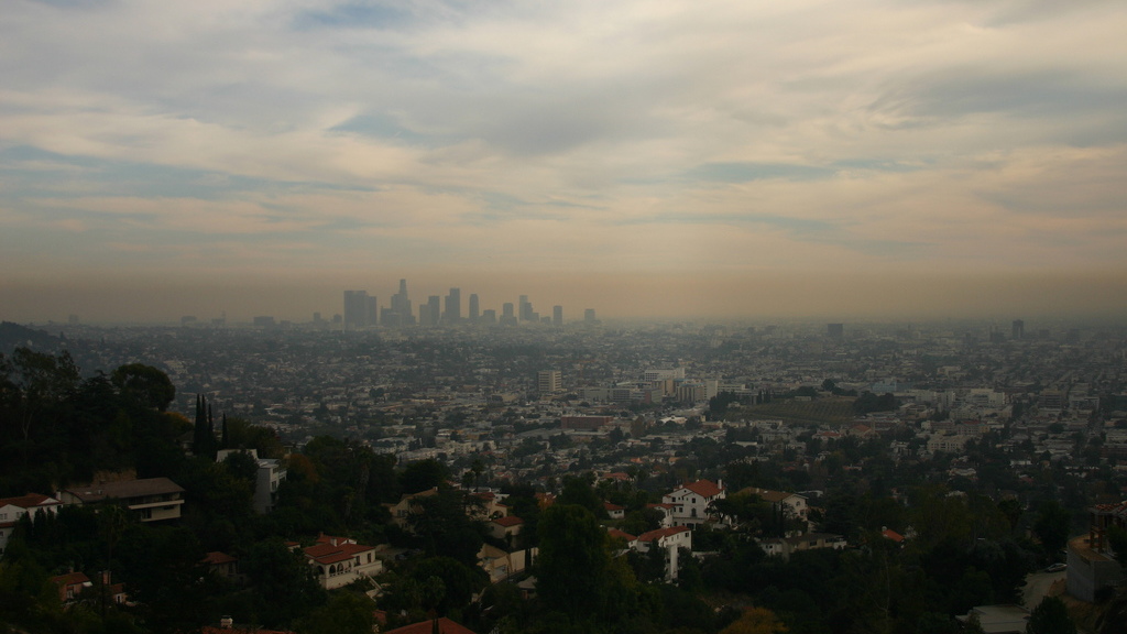 Smog over Los Angeles, courtesy Flickr user steven-buss