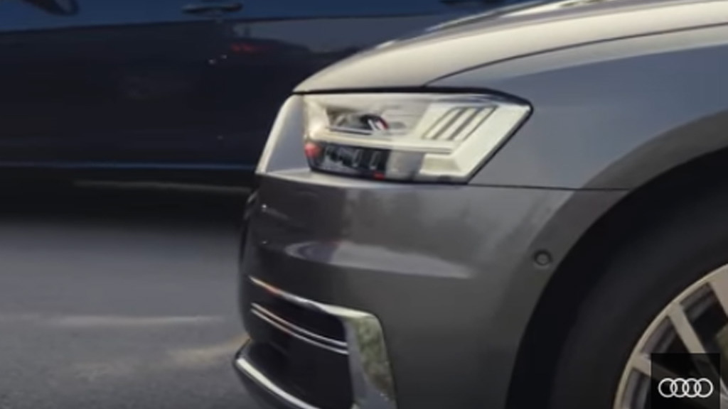 Teaser for 2019 Audi A8 debuting on July 11, 2017