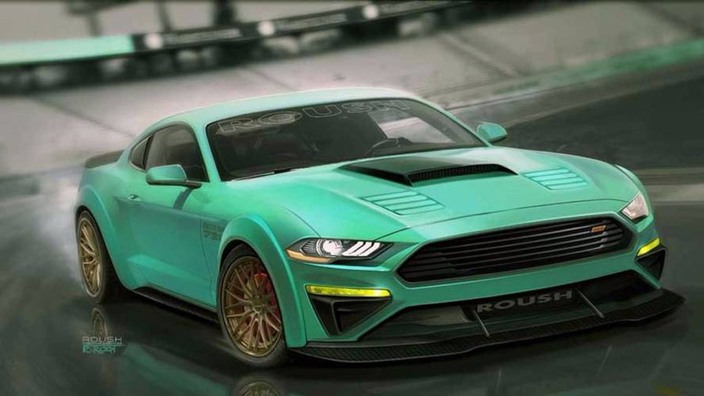 2018 Ford Mustang by Roush, 2017 SEMA show