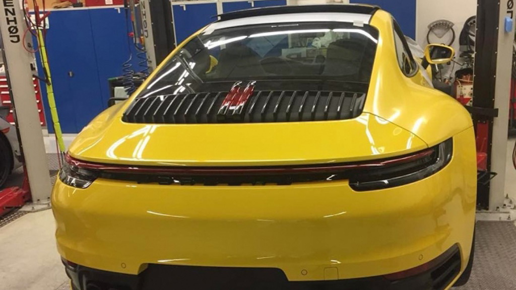 2019 Porsche 911 leaked - Image via Nina Stegmaier Instagram page