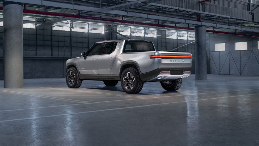 Rivian R1T electric pickup concept